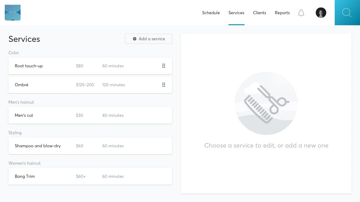 Adding a service