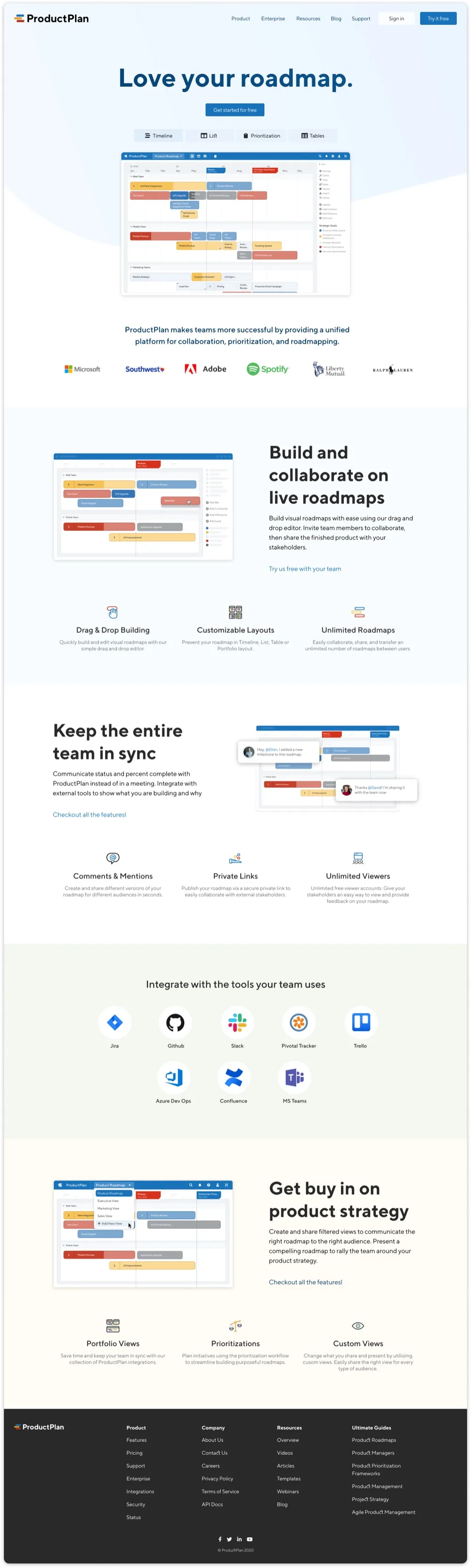 Homepage, full length